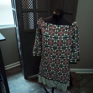 Lulus Wanderlust for Life Off Shoulder Mini Dress